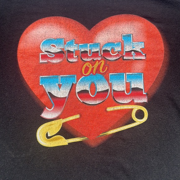 By Samii Ryan “Stuck on You” graphic tee Black size Large - Picture 2 of 5